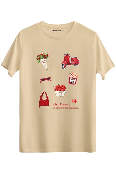 BetterThanCo Red Person - Κανονικό μπλουζάκι