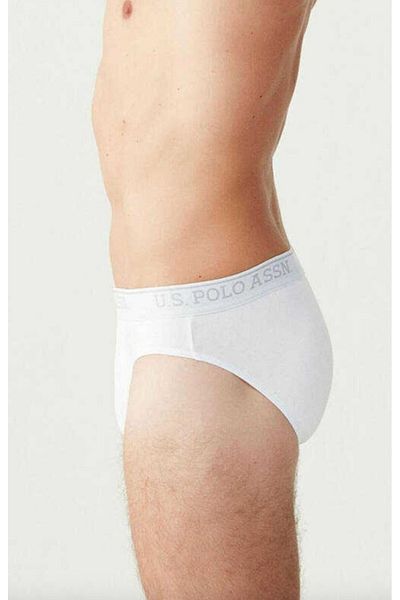 U.S. Polo Assn. Ανδρικό σετ 3 slips, 95% βαμβάκι και 5% ελαστάνη, άδεια χρήσης (σε κουτί)