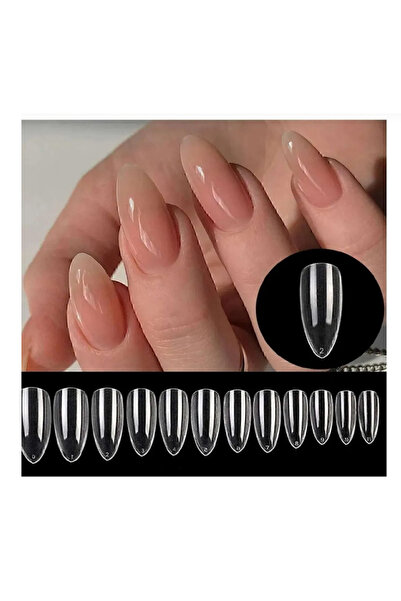 Born Pretty Yapıştırıcı Yoktur 100 Adet Rubatrend Yeni Nesil Jel Destekli Badem Tırnak Tipsi