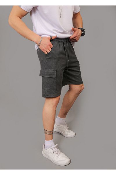EydaMoon Regular Fit Cargo Pocket Bermuda Shorts