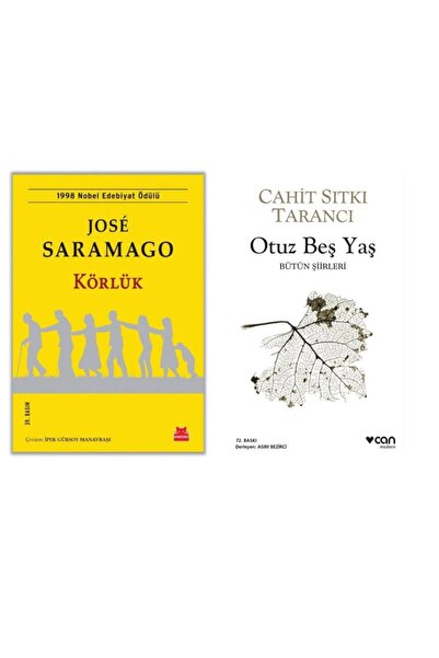 Kırmızı Kedi Yayınları Körlük - Jose Saramago - Otuz Beş Yaş - Cahit Sıtkı Ta...