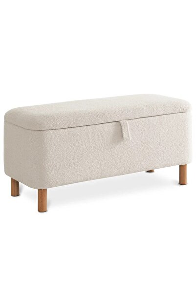 stillola fix sandıklı puf bench ahşap ayaklı ayakucu puf