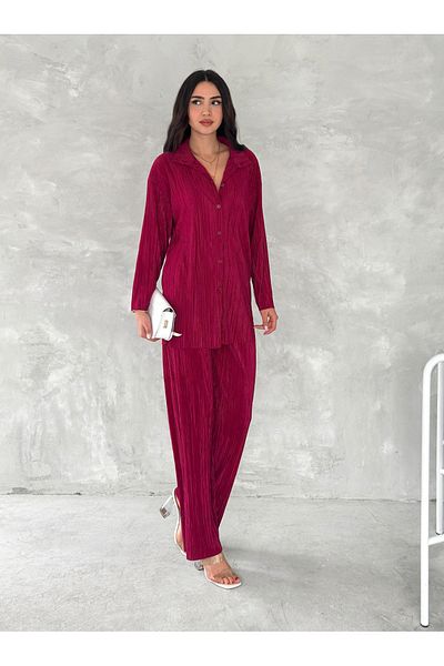 sportiness ȚESĂTURĂ PĂSTĂ CU TALIE ELASTICĂ, MĂRIME CONFORTABLE, PANTALON CU PICIOARE LĂSATE, CU CAMĂȘĂ