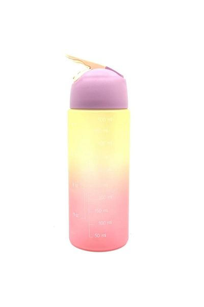 Kids Club Shoes Tritan Quick Flask Drinking Bowl 500 ml Pink - Lock Lidvicco Water Matra