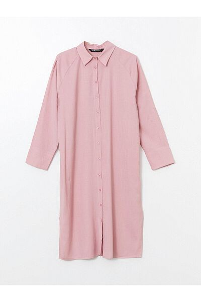 LC Waikiki Cămașă pentru femei LCW Modest din amestec de in