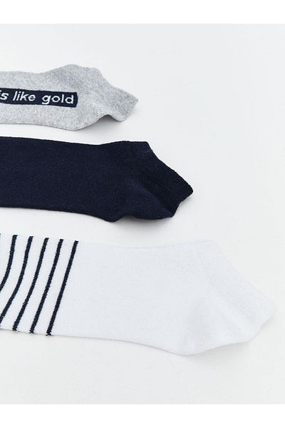 LC Waikiki Lcw Eco Boy's Booties Socks 3-Pack