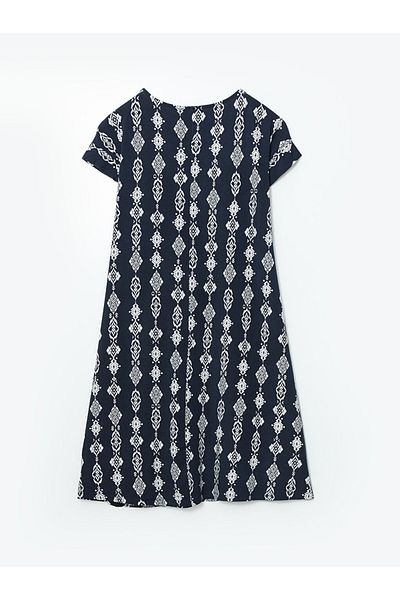 LC Waikiki Lcw Grace Crew Neck Floral Women's Dress