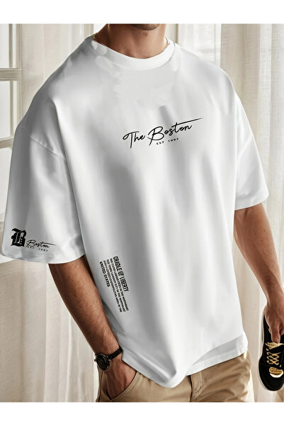 npLStore Unisex Printed Oversize 100% Cotton T-shirt