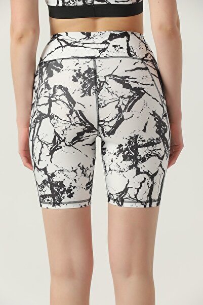 missmaral Γυναικείο κολάν ποδηλασίας με ψηλόμεσο κοντό αθλητικό κολάν με διπλή τσέπη