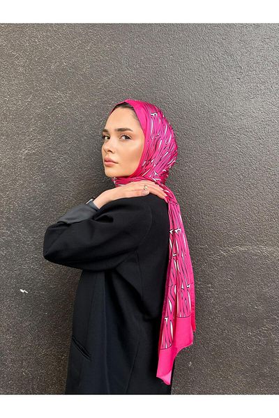 Webinay Home New Pattern a Quality Voile Silk Shawl Cd Pattern