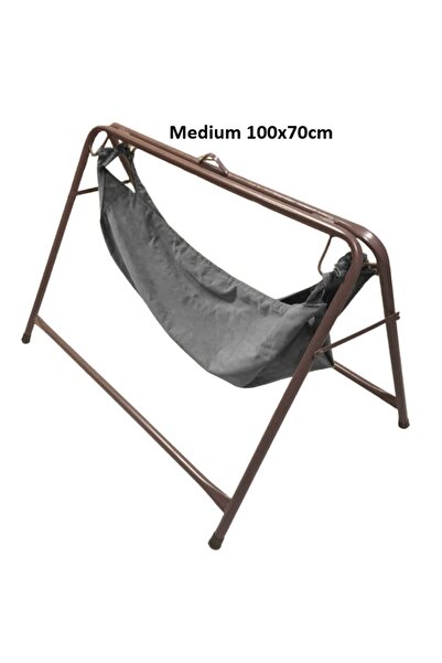 BabyCara Handol Baby Swing Sleeping Folding Cradle With Handlebar And 3 Sizes, Jizani Style, Random Fabric