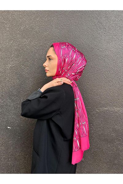 Webinay Home New Pattern a Quality Voile Silk Shawl Cd Pattern