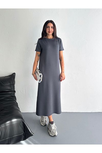 SLAW REZZ Μίντι φόρεμα από μαλακό ύφασμα Modal