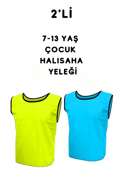 RUTBİL SPORTS 2 Training Vests - Astroturf Field Vest - Training Vest - Astroturf Field Vest - Child Size