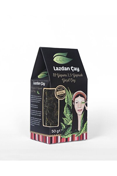 lazdan çay Yeşilçay 2,5 Yaprak Özel Üretim