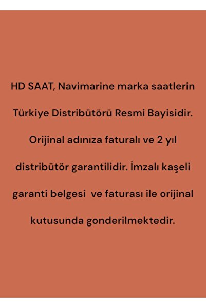 Navimarine 44mm Automatic Men's Wristwatch - 2 Years Warranty, 3ATM Waterproof, Steel Band