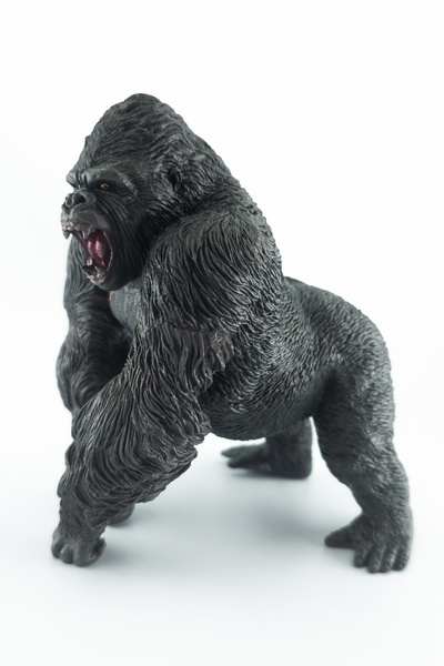 shop Gerçekçi Goril Figürü – 14 cm Kızgın Pozlu Koleksiyonluk Model