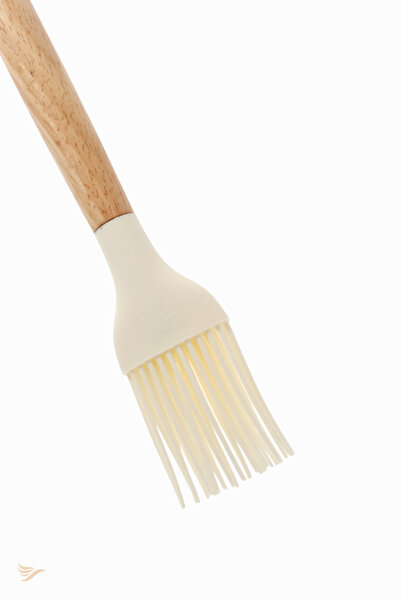 rubihome Bambu Saplı Silikon Yağ, Yumurta ve Sos Fırçası