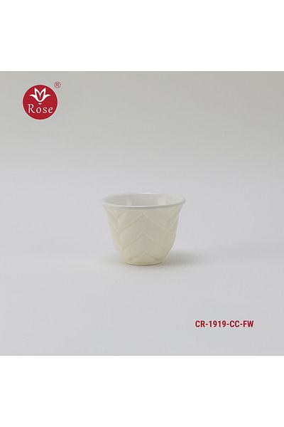 Rose CR-1919 - 12-Piece Rose Porcelain Arabic Coffee Cup Set