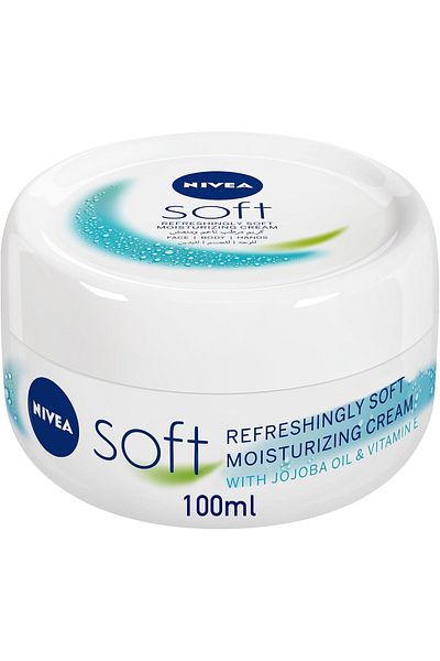 NIVEA Moisturising Cream, Soft Refreshing, Jar 100ml