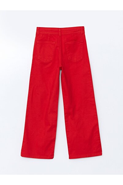 LC Waikiki LCW Kids Beli Ayarlanabilir Lastikli Kız Çocuk Pantolon