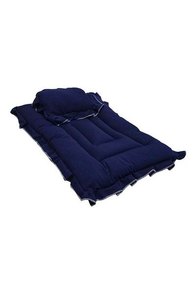 BabyCara Baby Bed With Thick Mattress And Pillow, 80 X 55 CM