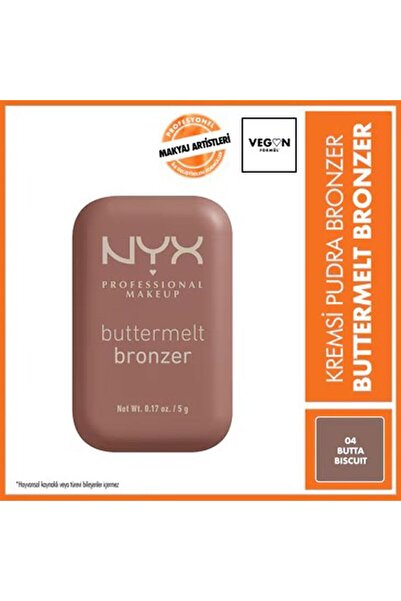 NYX Buttermelt Bronzer 04 Butta Buscuit