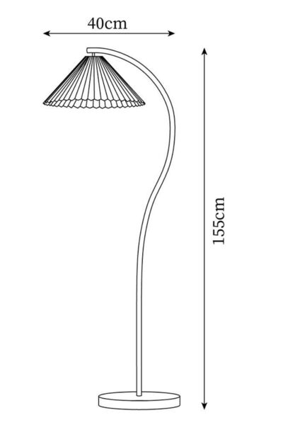 Vinner Plus Montana Modern Eskitme Gold Tek Ayaklı Metal Lambader | Şık Dekoratif Tasarım | Kalitesi