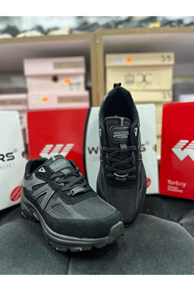 Wickers WİCKERS 2813 SİYAH-FÜME ERKEK SPOR AYAKKABI