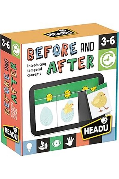 Headu Mu27033 - ألوان مختلطة قبل وبعد لعمر 3-6 سنوات