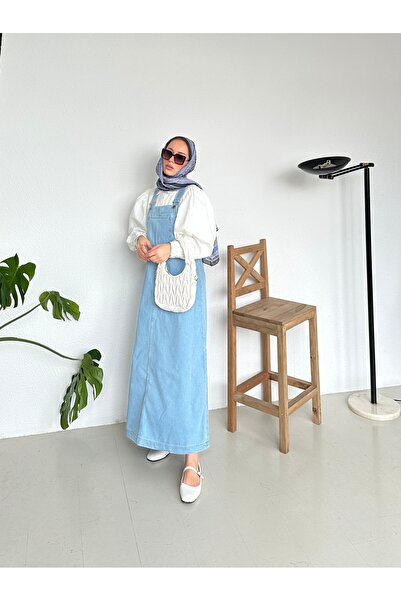 tumabutik Tam Boy Slopet Kot Elbise