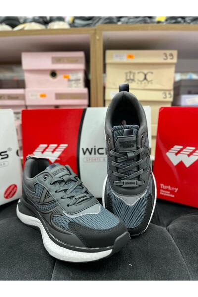 Wickers Wickers 2819 Smoked-White Men's Sports Shoes