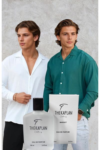 YONEZ MODA 2 Ανδρικά λινό χαλαρή εφαρμογή Oversize Aerobin πουκάμισο με δώρο αρώματος