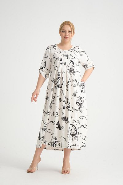 Zedd+ Plus 23055-1 White Dress