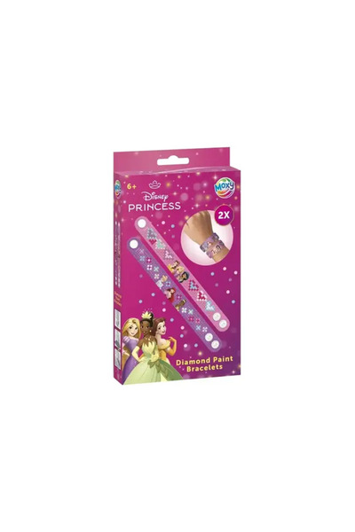 Moxy Set creativ DIY, Creeaza bratari cu tehnica diamond painting, Disney Pri...