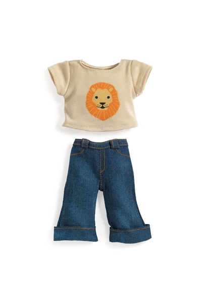 djeco Outfit Ivory papusa, Djeco, varianta plus