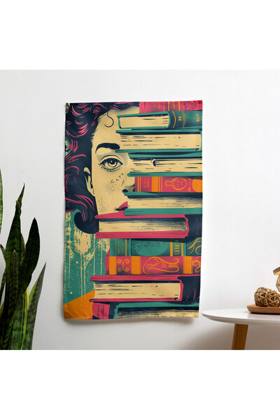 PaintedAnarchy Vintage Klasisizm ve Popart  Duvar Sanatı - Canlı Süblimasyon ...