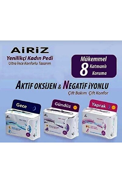 melik's Hijyenik Ped Günlük Kullanım 4 Adet 10lu Set