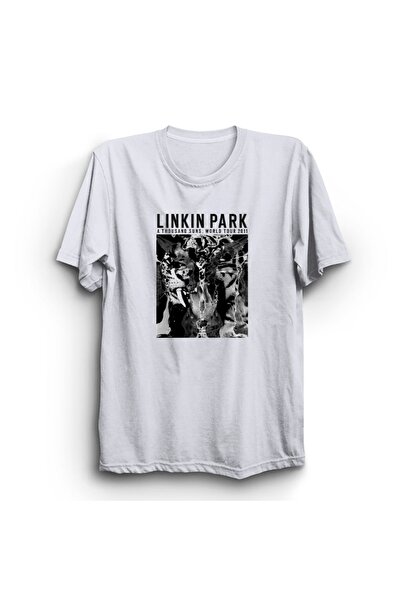 The Fame Linkin Park, poster alb negru, tricou 100% bumbac trupa de muzică ro...