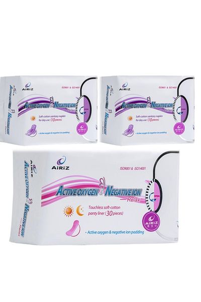 Tiens Hygienic Women's Pad 3 Pack (2 Days, 1 Day)