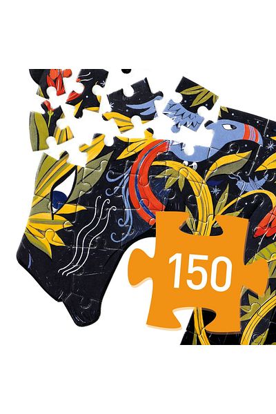 djeco Puzzle Puzz'Art Pantera neagra, Djeco
