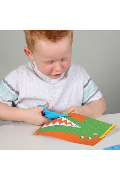 SES Creative Kreativní sada - Naučte se používat nůžky krok za krokem