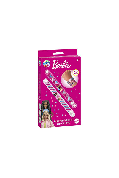 Moxy Set creativ DIY, Creeaza bratari cu tehnica diamond painting, Barbie