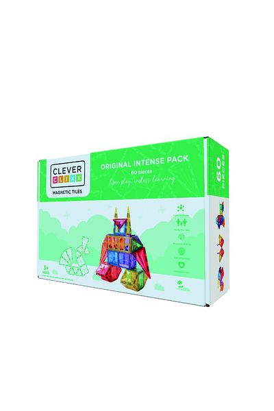 Clicstoys Inventive 60-piece magnetic building set, Cleverclixx