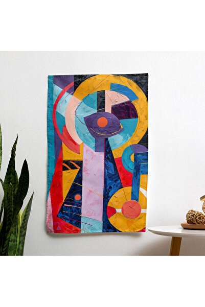 PaintedAnarchy غطاء حائط على طراز Popart - ظهر من القطن بنسبة 100%، أمامية من...