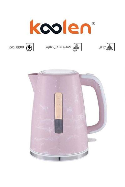 Koolen Colin Kettle 2200W 1.7L Marble Pink 800102038