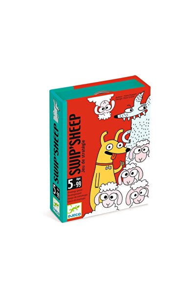 djeco Joc de carti Swip'Sheep, Djeco