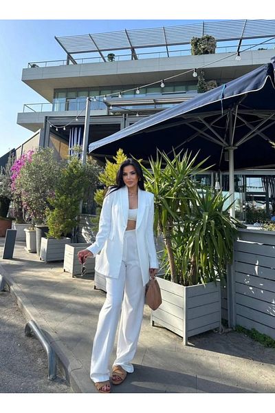 Ekim Store Set de sacou dublu cu un singur nasture