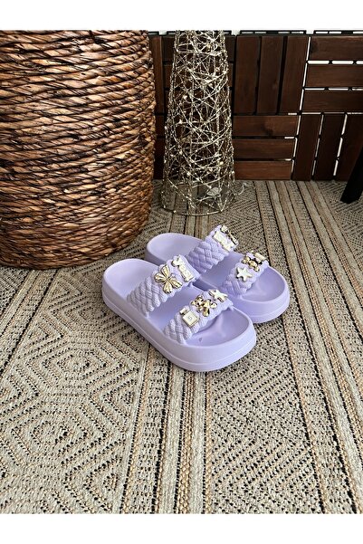 Behtah Kundura Stylish Design Open Front Beach Pool Garden Sea Summer Soft Thick Sole Daily Slippers