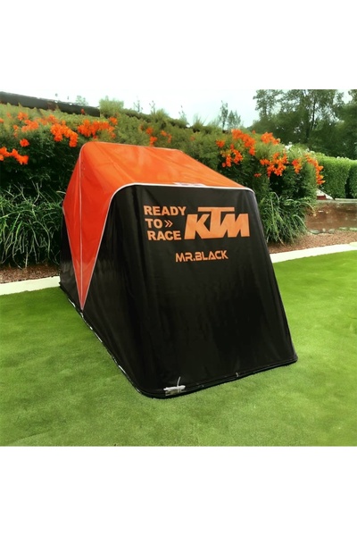 Kafkas (BÜYÜK BOY) beden Motosiklet Garajı Kilitlenebilir Su geçirmez Kişiye Özel renkler